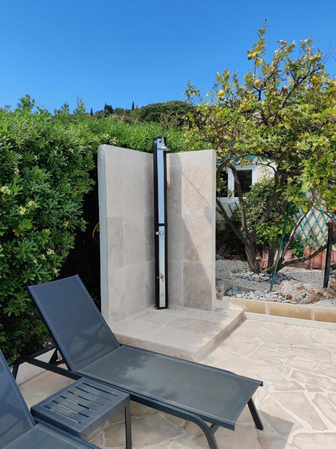 Villa Plein Sud A 900M Du Centre De Cavalaire Sur Mer - Chambre Climatisee - Piscine - Spa- Calme Et Detente المظهر الخارجي الصورة